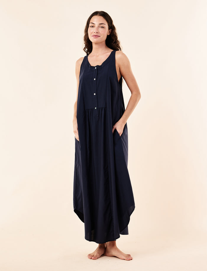 Madison Panel Front Maxi Nightgown