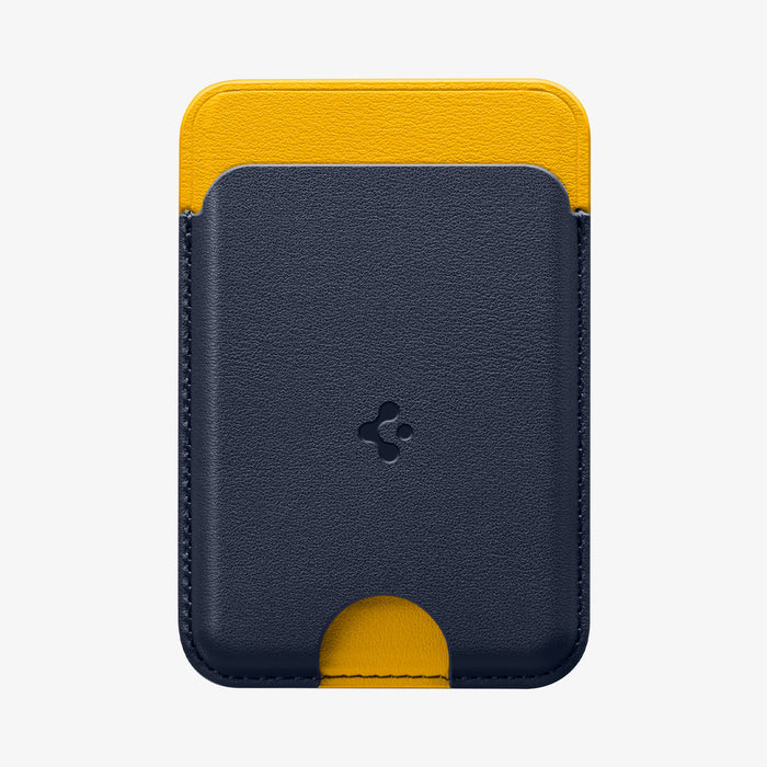 AFA06390 - MagSafe Card Holder Nano Pop (Mag Fit) in Blueberry Navy showing the front