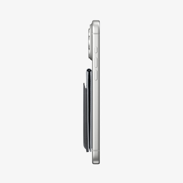 AFA11334 - MagSafe Card Holder Nano Pop S (Mag Fit)  in Black Sesame showing side