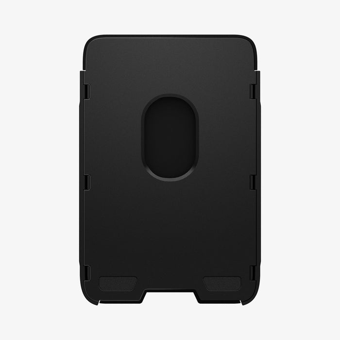 AFA07150 - MagSafe 3 Card Holder Rugged Armor (MagFit) in Black showing the back