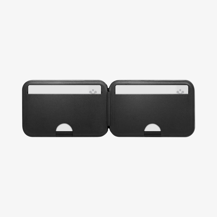 AFA10406 - MagSafe Card Holder Slim Fold (Mag Fit) | S314-2 showing the inside with cards in slot