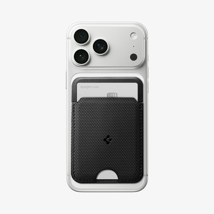 AFA10751 - MagSafe Card Holder Slim Fold (Mag Fit) | S314-3 showing the back attached to a device