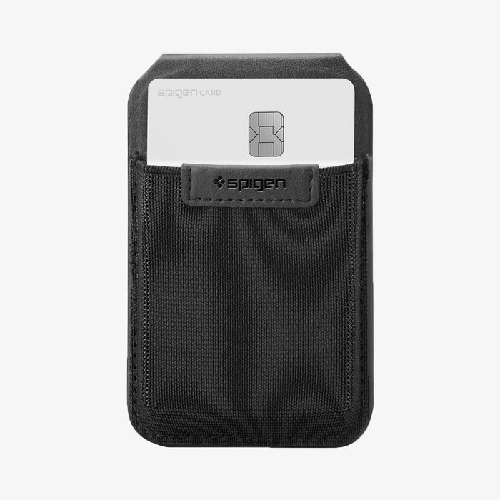AFA11591 - Slim Fold Card Holder Stand (Mag Fit) | S314-4 in Black showing front