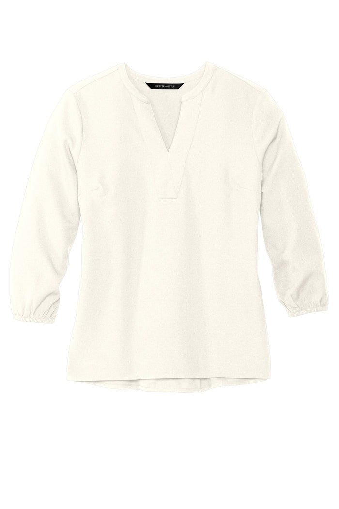 Mercer+Mettle MM2011 Women's Stretch Crepe 3/4-Sleeve Blouse