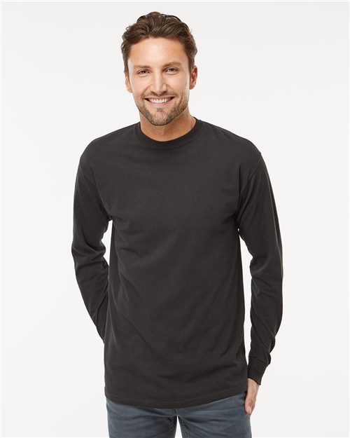 M&O 4820 Unisex Gold Soft Touch Long Sleeve T-Shirt