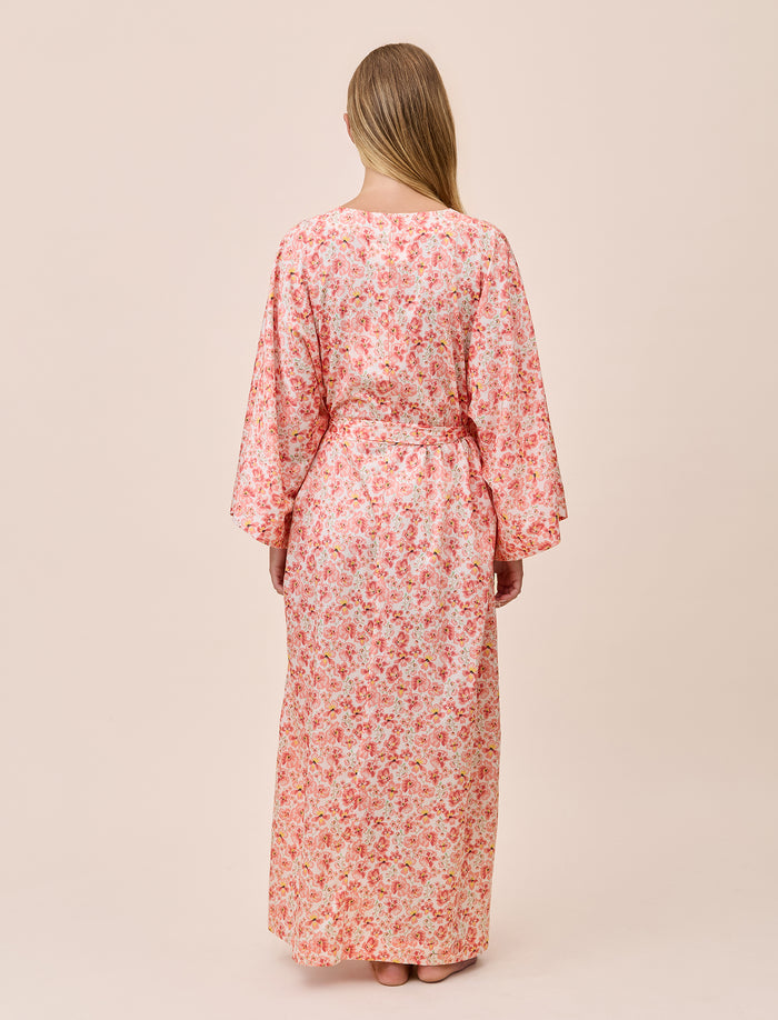 Molly Sims Cotton Kimono Maxi Robe