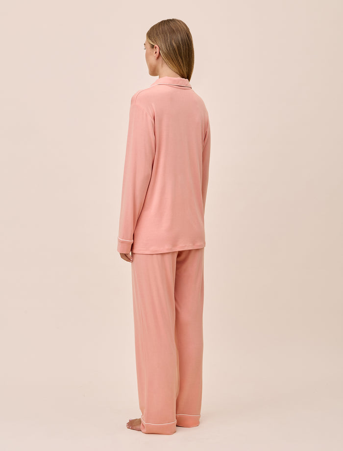 Molly Sims Modal Soft PJ Set & Eye Mask