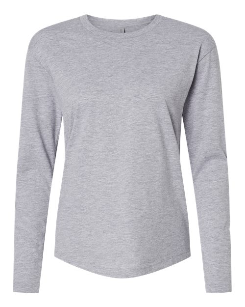 Next Level 3911 Women's Cotton Relaxed Long Sleeve T-Shirt