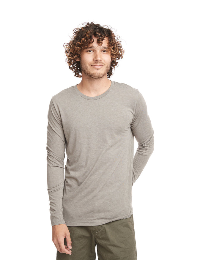 Next Level 6071 Men's Triblend Long-Sleeve Crew