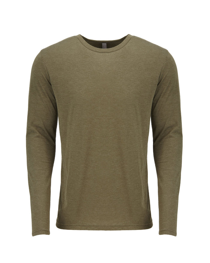 Next Level 6071 Men's Triblend Long-Sleeve Crew