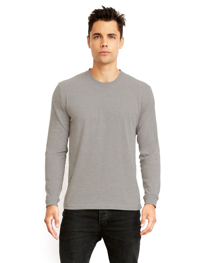 Next Level 6411 Unisex Sueded Long-Sleeve Crew