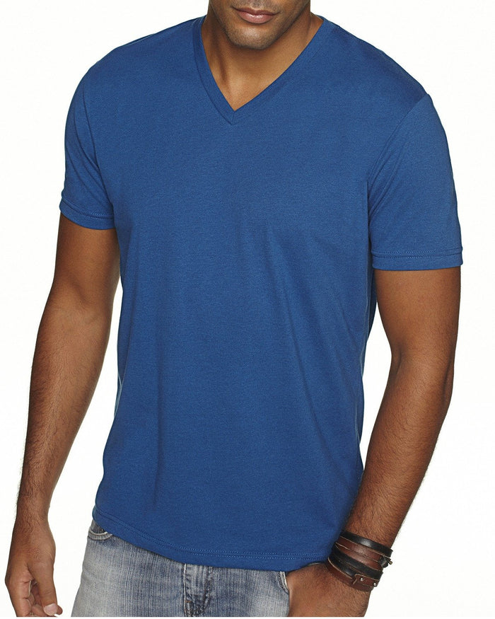 Next Level 6440 Men's Sueded V-Neck T-Shirt