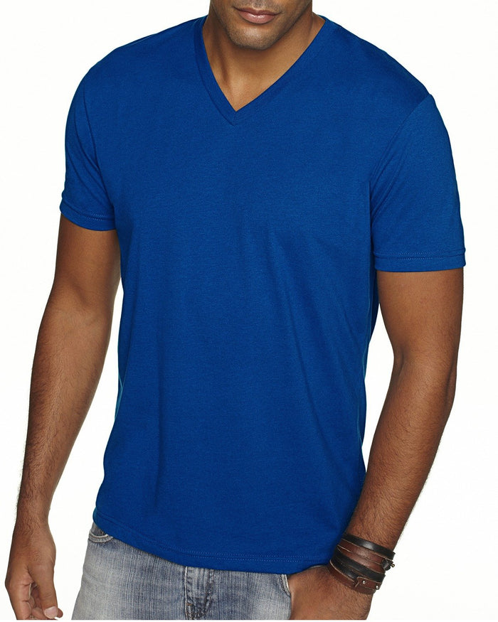 Next Level 6440 Men's Sueded V-Neck T-Shirt