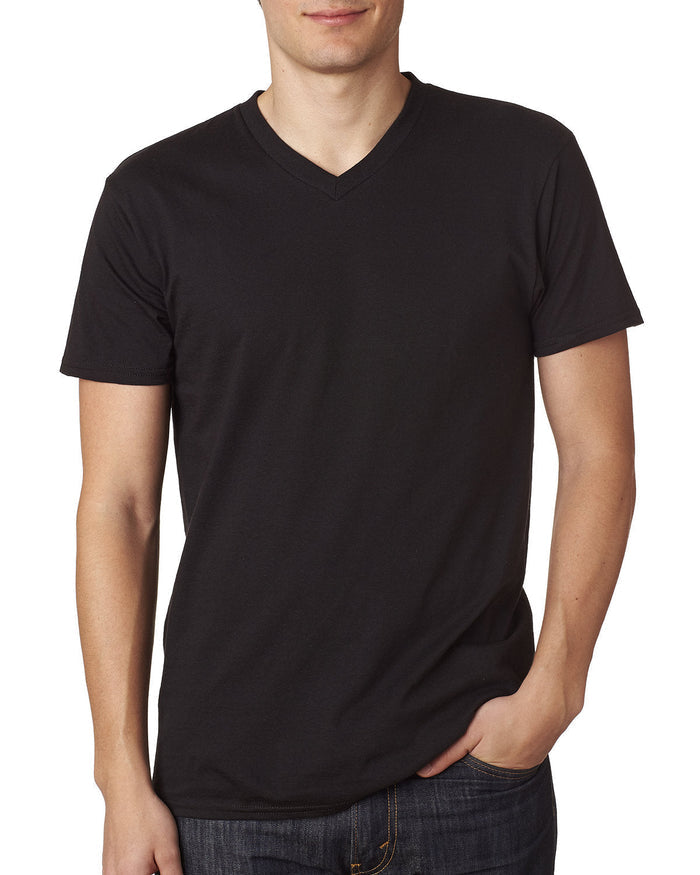Next Level 6440 Men's Sueded V-Neck T-Shirt