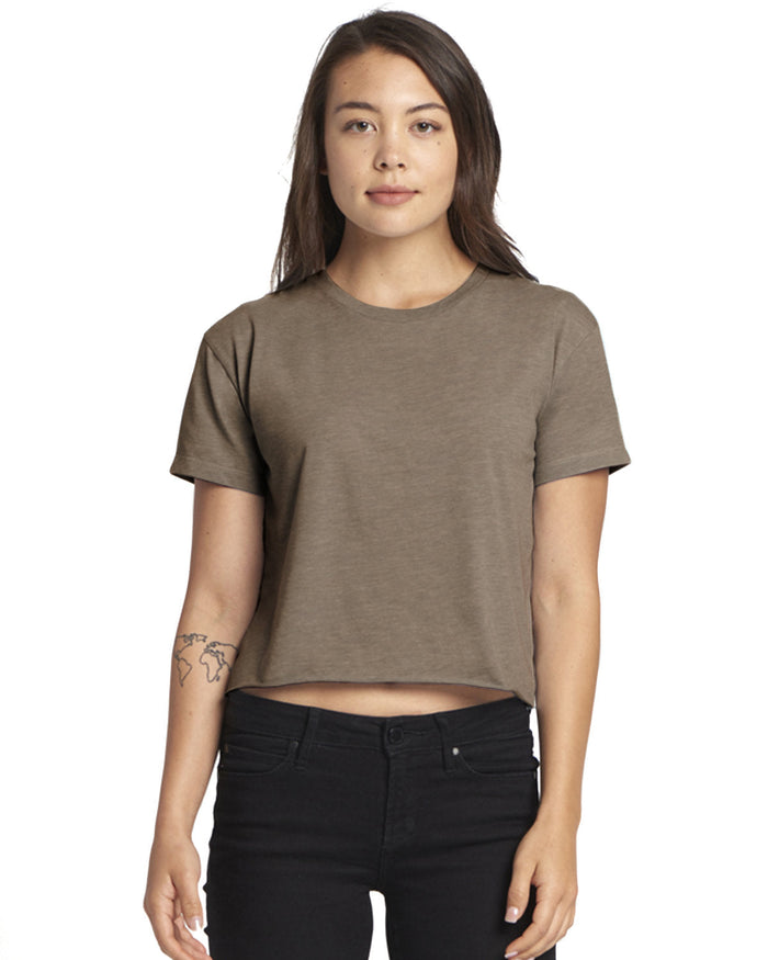 Next Level N5080 Ladies' Festival Cali Crop T-Shirt