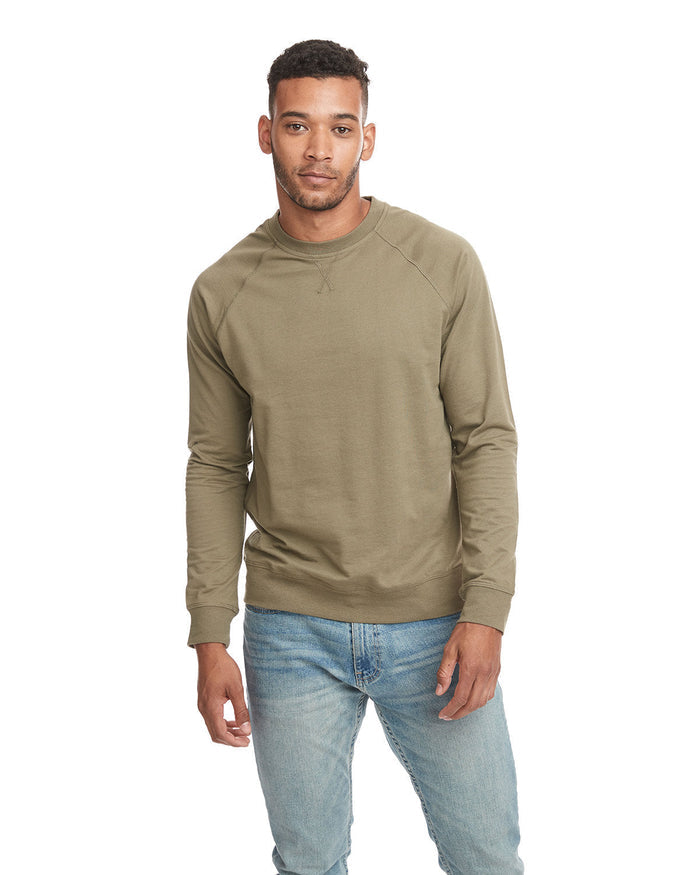 Next Level N9000 Unisex French Terry Raglan Crew
