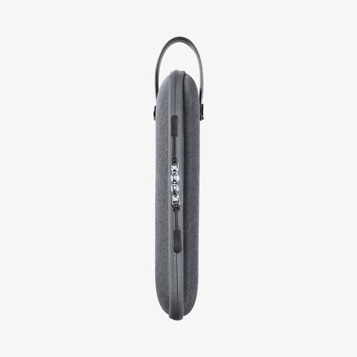 AGP10204 - Nintendo Switch 2 Klasden Pouch Renewed in Charcoal Gray showing the side