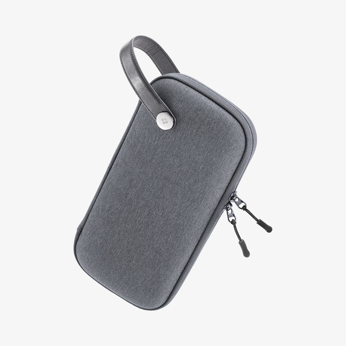 AGP10204 - Nintendo Switch 2 Klasden Pouch Renewed in Charcoal Gray showing one side (front or back - both sides are identical)