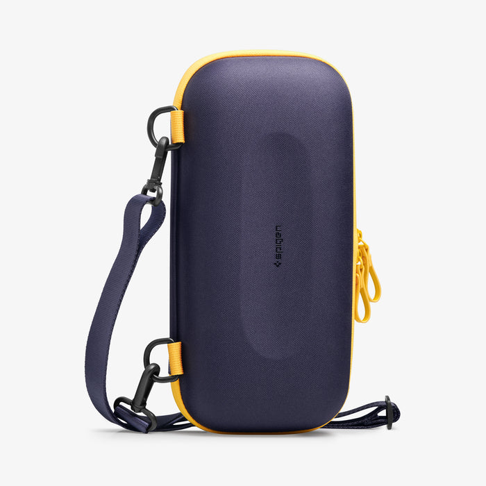 AGP09565 - Nintendo Switch 2 Nano Pop Pro Blueberry Navy showing the front with the strap