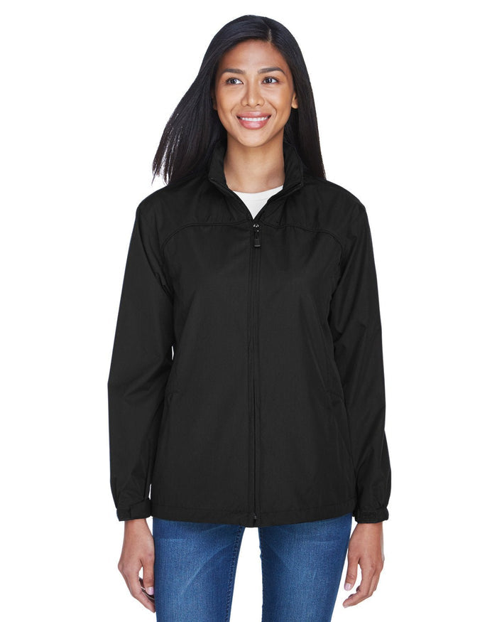 North End 78032 Ladies' Techno Lite Jacket - Ninja Transfers