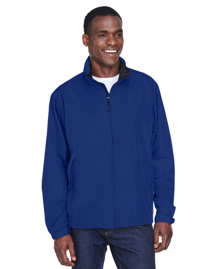 North End 88083 Men's Techno Lite Jacket - Ninja Transfers