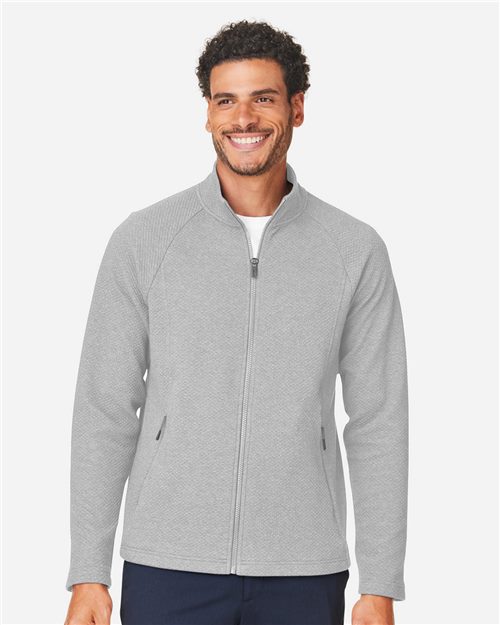 North End NE727 Men's Spirit Textured Full-Zip