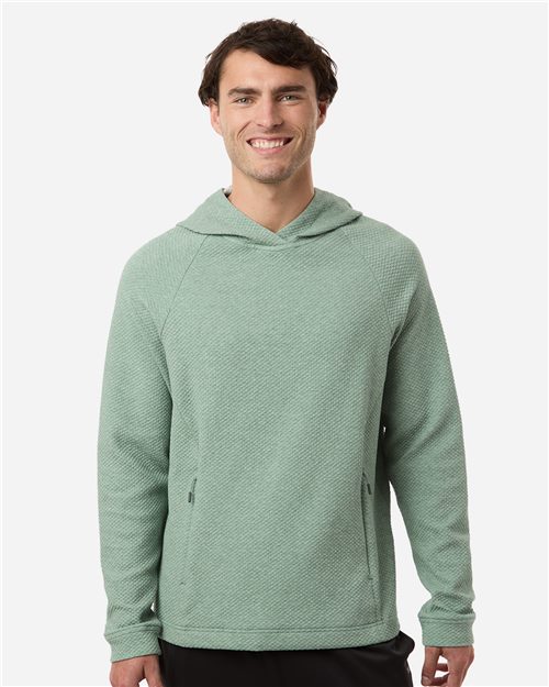 North End NE729 Men's Spirit Textured Hooded Pullover