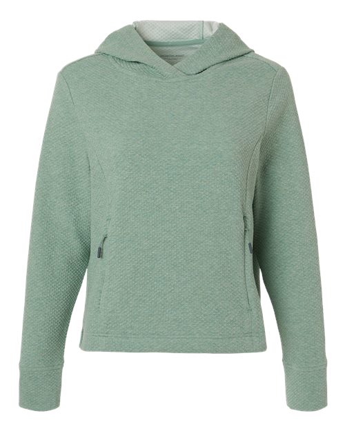 North End NE729W Women's Spirit Textured Hooded Pullover