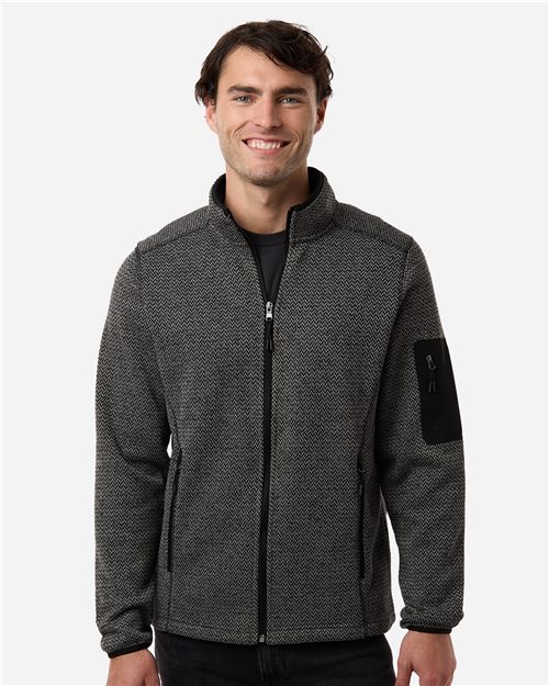 North End NE730 Men's Jasper Full-Zip Fleece Jacket