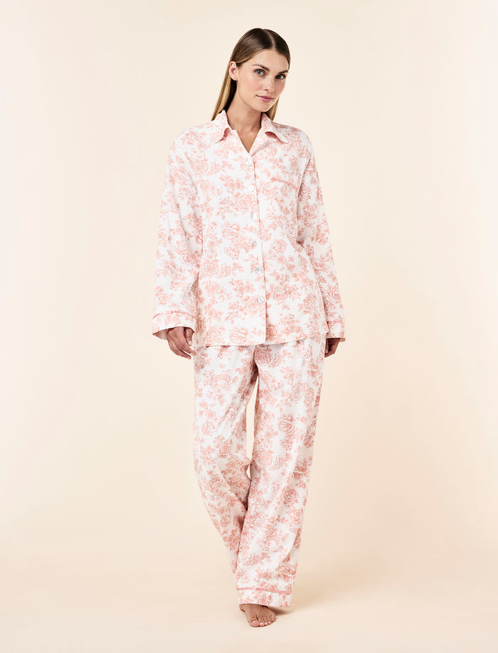 Nostalgia Cozy Full Length PJ Set