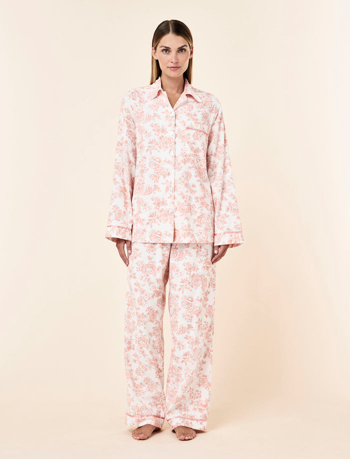 Nostalgia Cozy Full Length PJ Set