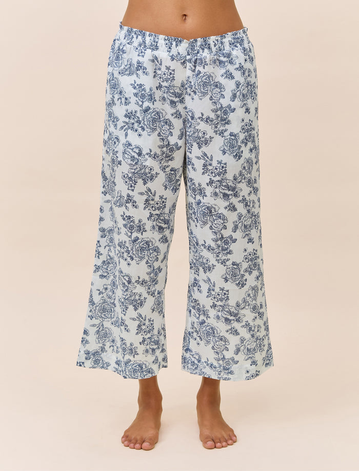 Nostalgia Crop PJ Set