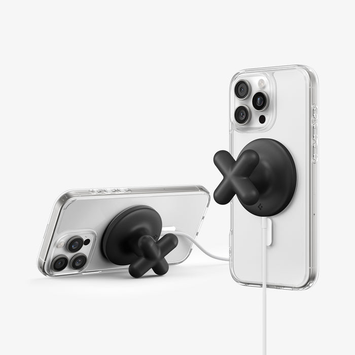 AMP10137 - O-Mag Charging Grip (MagFit) | OM107 in Black showing back with grip