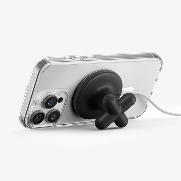 AMP10137 - O-Mag Charging Grip (MagFit) | OM107 in Black showing the back