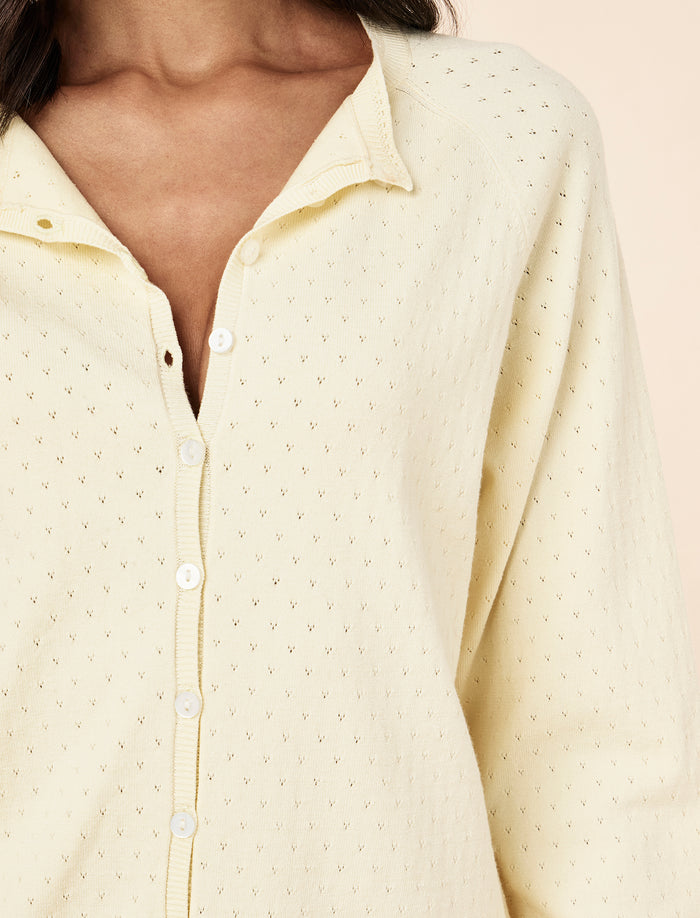 Olivia Pointelle Cardi