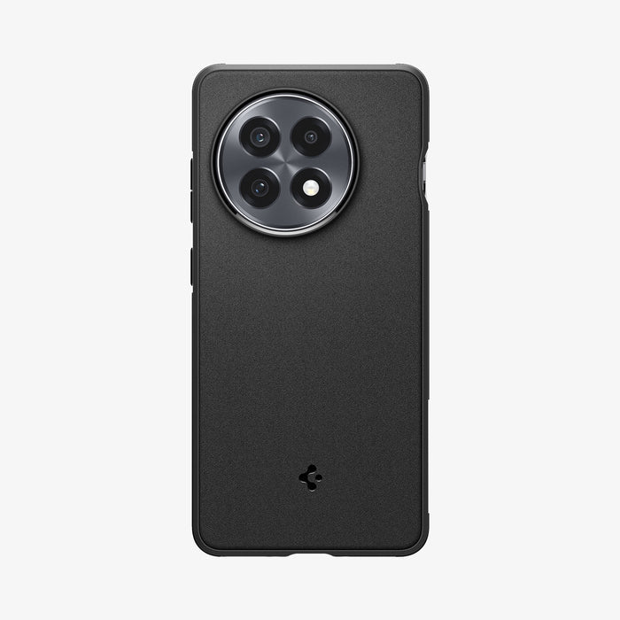 ACS09369 - OnePlus 13R Case Sand Blast in Matte Black showing the back