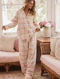 Organic Cotton Plaid Cozy PJ Set