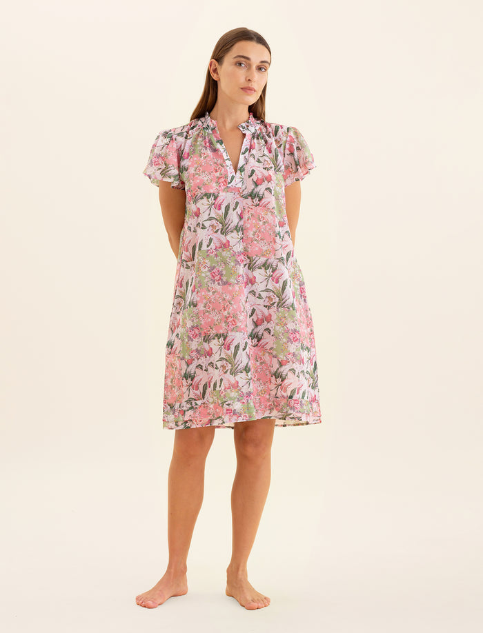 Palisades Flutter Sleeve Nightgown