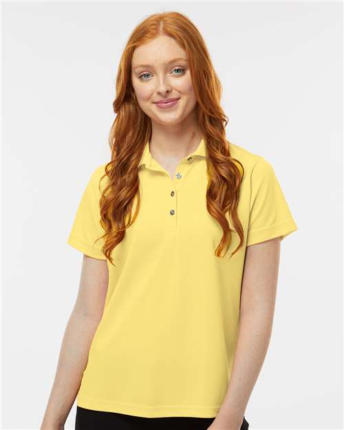 Paragon 104 Women's Saratoga Performance Mini Mesh Polo - Ninja Transfers