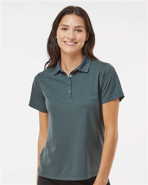 Paragon 104 Women's Saratoga Performance Mini Mesh Polo - Ninja Transfers