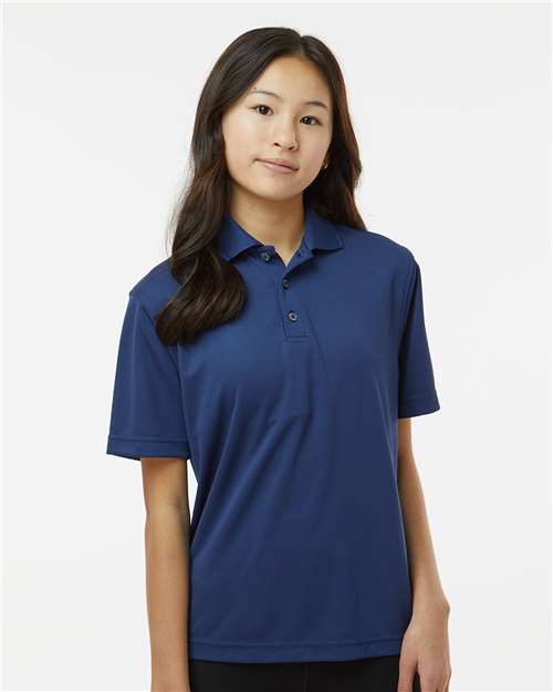 Paragon 108Y Youth Saratoga Performance Mini Mesh Polo - Ninja Transfers