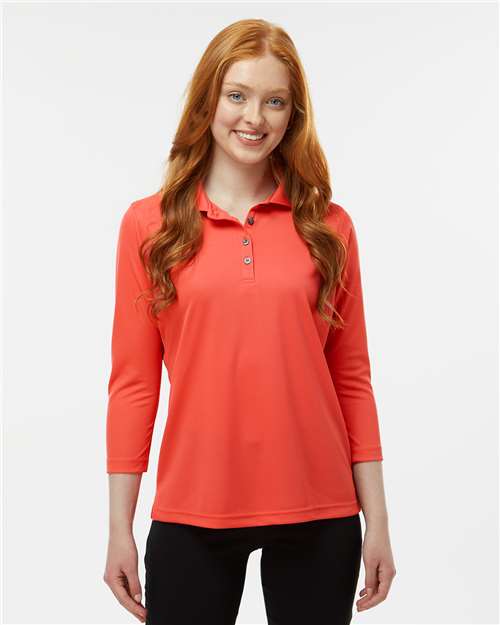 Paragon 120 Women's Lady Palm Three-Quarter Sleeve Polo