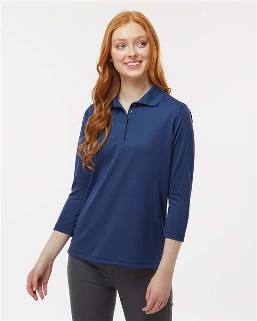 Paragon 120 Women's Lady Palm Three-Quarter Sleeve Polo