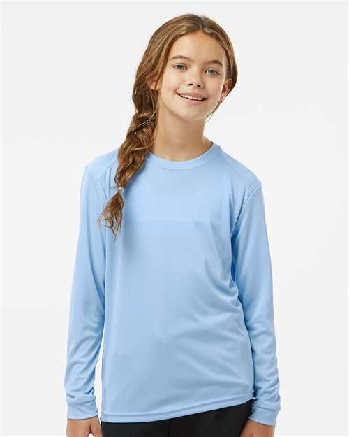 Paragon 218Y Youth Long Islander Performance Long Sleeve T-Shirt - Ninja Transfers
