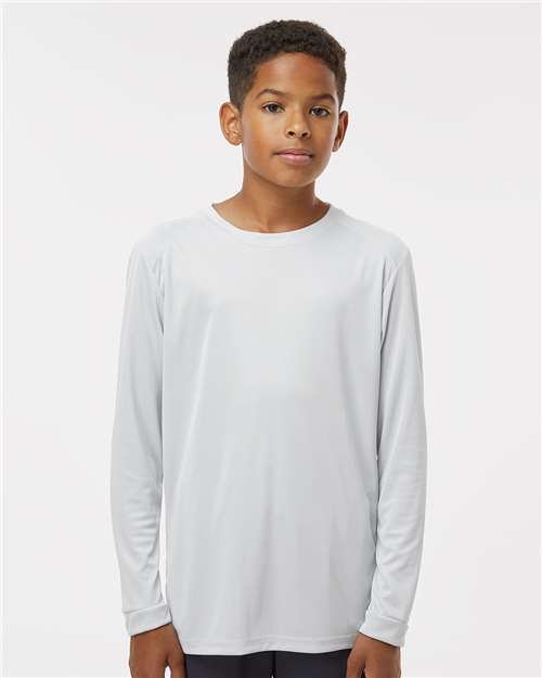 Paragon 218Y Youth Long Islander Performance Long Sleeve T-Shirt - Ninja Transfers