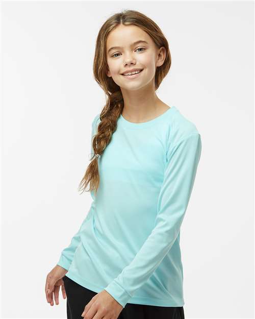 Paragon 218Y Youth Long Islander Performance Long Sleeve T-Shirt - Ninja Transfers