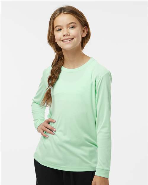 Paragon 218Y Youth Long Islander Performance Long Sleeve T-Shirt - Ninja Transfers