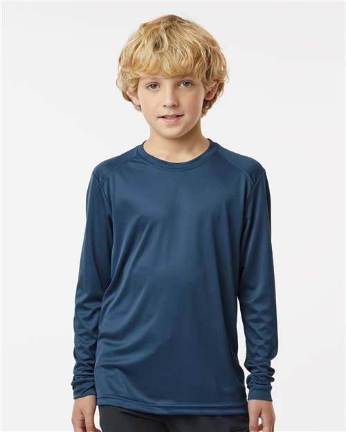 Paragon 218Y Youth Long Islander Performance Long Sleeve T-Shirt - Ninja Transfers