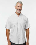 Paragon 700 Hatteras Performance Short Sleeve Fishing Shirt - Ninja Transfers