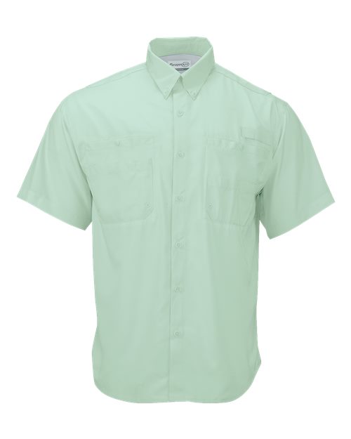 Paragon 700 Hatteras Performance Short Sleeve Fishing Shirt - Ninja Transfers